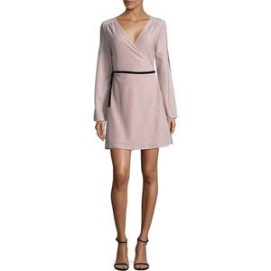 Design Lab Lord & Taylor Sparkle Wrap Around Dress